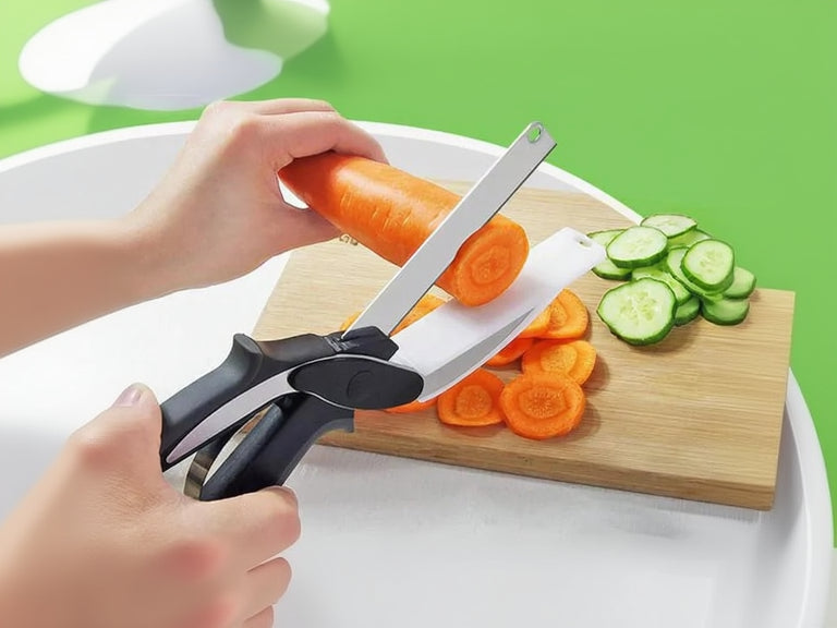 Sharp Cutter Knife Scissor, 2 in 1