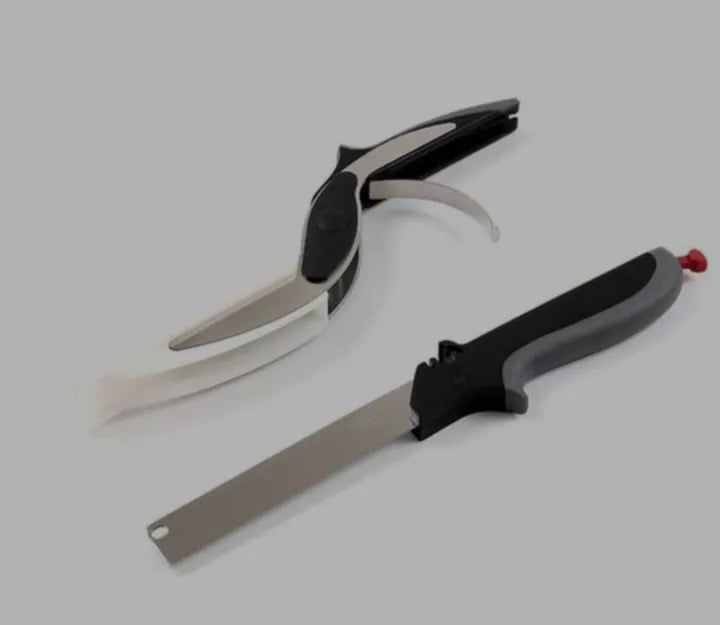 Sharp Cutter Knife Scissor, 2 in 1